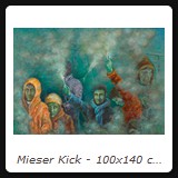 Mieser Kick - 100x140 cm - Acryl auf Leinwand - 2011 - Preis auf Anfrage