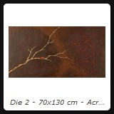 Die 2 - 70x130 cm - Acryl auf Leinwand - 2011 - Preis auf Anfrage
