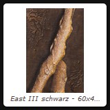 East III schwarz - 60x41 cm - Acryl auf Holz - 2008 - Preis auf Anfrage
